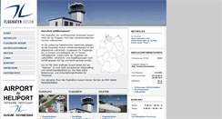 Desktop Screenshot of husum-flughafen.de
